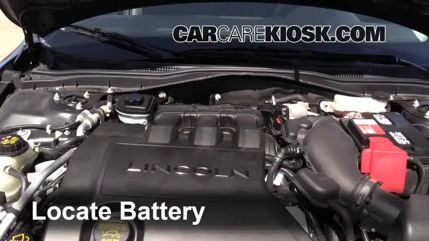 2011 Lincoln MKZ 3.5L V6 Battery Jumpstart